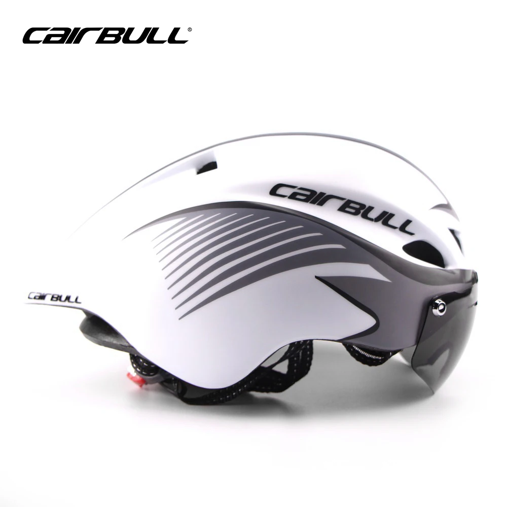 CAIRBULL в форме взрослых велосипедный шлем стильный взрослый дорожный велосипедный шлем регулируемый, для спорта на открытом воздухе велосипедный шлем с Goggle Объектив - Цвет: Type 4