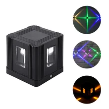 DONWEI 3 Вт Светодиодный светильник для крыльца, Точечный светильник, наружный декоративный водонепроницаемый IP65 Алюминиевый настенный светильник для гостиницы, здания, двора, коридора