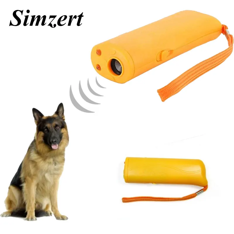 Simzert Training Dog Electronic Ultrasonic Drive Dog Remote Control Lighting Pet Supplies Portable Dog Ultrasonic Dog Repeller