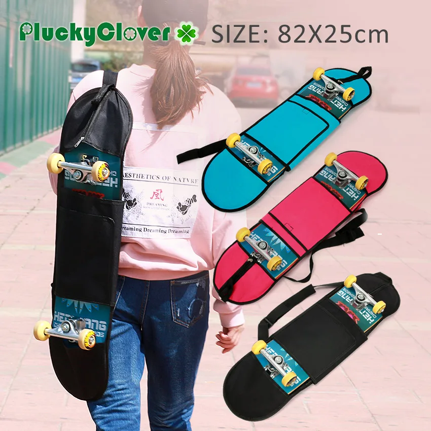 1pc 82x25cm Universal Skateboard Carry Bag Longboard Carrying Bag with