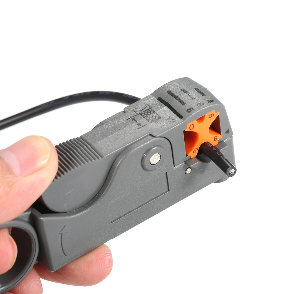 

Mini Wire Stripper Cable Stripper Adjustable Crimping Tools Pliers Double Blades Wire Stripper Automatic Cable Pliers Hand