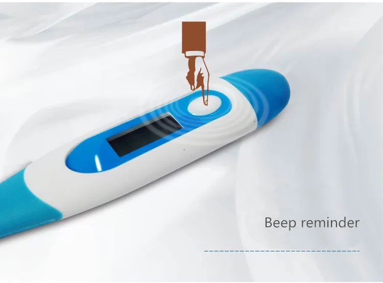 Электронный Детский цифровой термометр с ЖК-дисплеем, портативный термометр с губами для младенцев, детей, взрослых, водонепроницаемый термометр