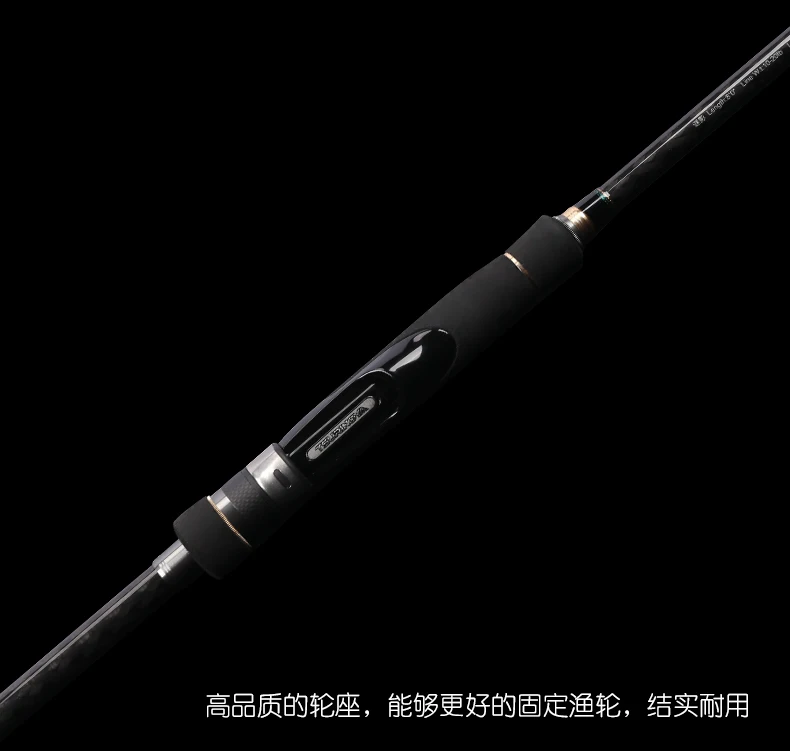 TSURINOYA MYSTERY 2,4 m/MH power Spining Rod, удочка для морских басов, черная удочка для окуня, удочка для рыбной ловли alburnus