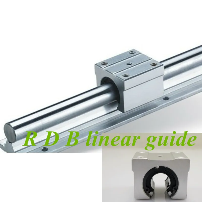 US $302.10 SBR20 1300mm Linear Guide Set4 Pcs Of SBR201300mm And 8 Pcs Of SBR20UU For CNC Parts