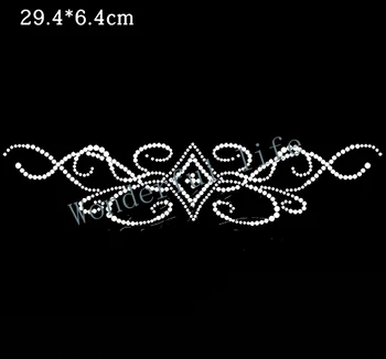 

Wonderful life Flatback Hotfix Rhinestones Motif Heat Transfer Iron On Patch Garment Accessories DIY