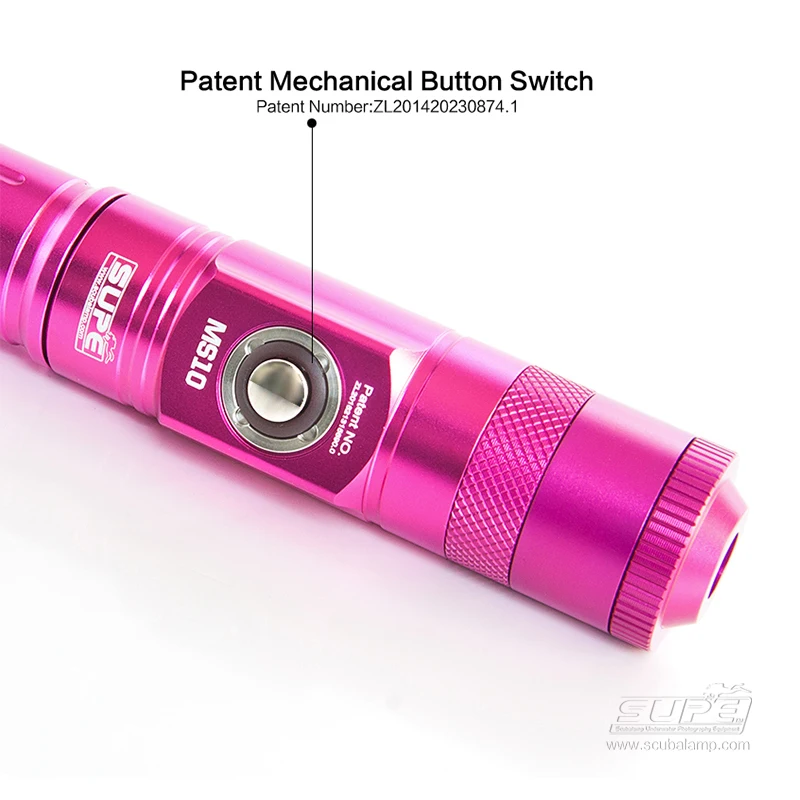 SUPE Scubalamp MS10 1200 люменов подводный Макросъемка свет фотография портретный осветитель со ступенчатым затемнением узкий угол луча 5