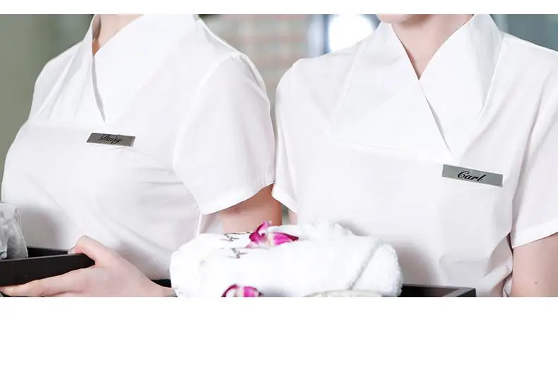 Одежда для спа красота униформа для салона Набор из 2 шт высокое качество тайский массаж ног косметолога спецодежда медицинская одежда