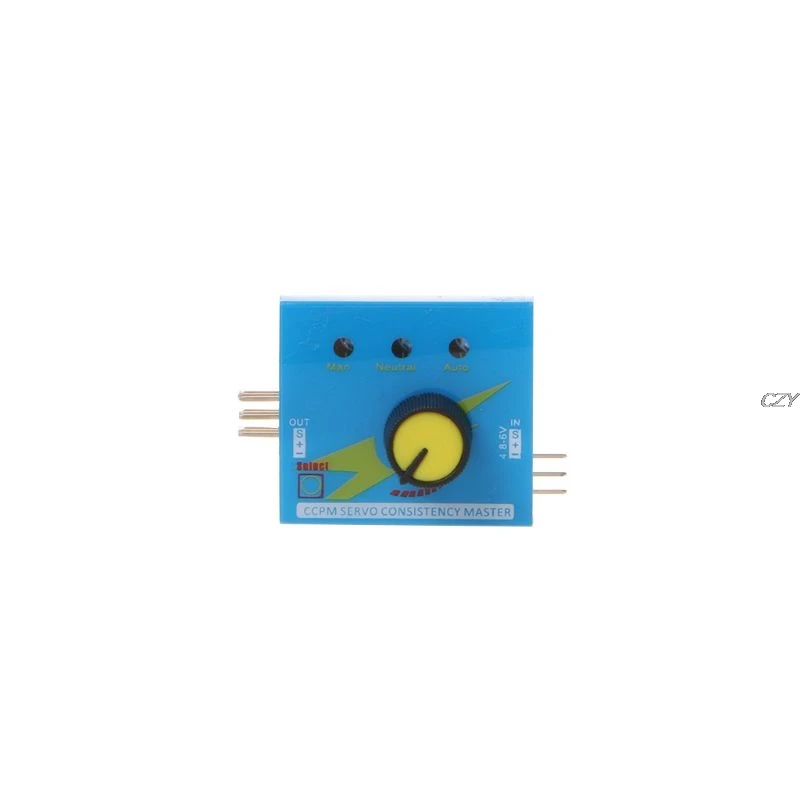 

2019 Steering Gear Tester Servo Motor Tester 3 Switch Mode for RC Helicopter Car Boat