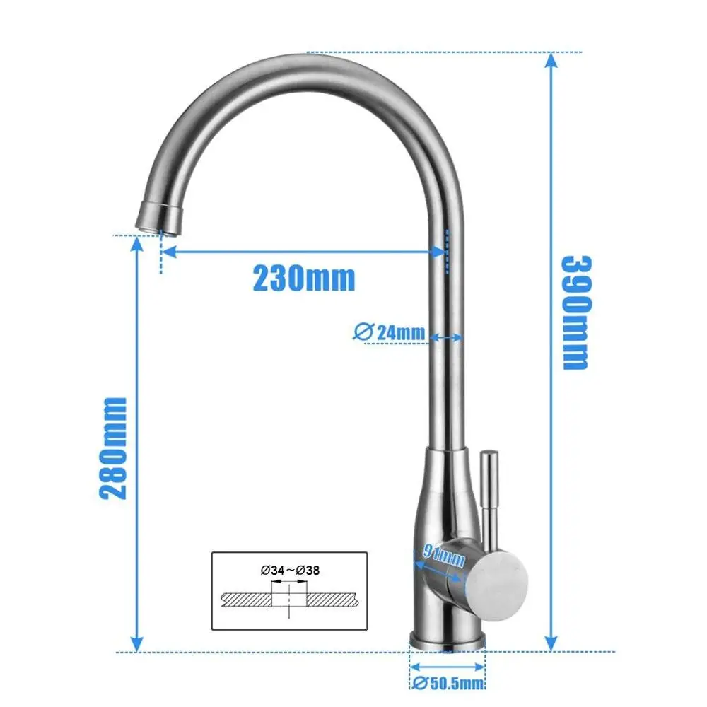 MOIIO Brushed Nickel Kitchen Sink Faucet Brass Mixer Tap/Faucet for Bar Sink with Swivel Spout Aerator Sprayer MOIIO Brushed Nickel Kitchen Sink Faucet Brass Mixer Tap/Faucet for Bar Sink with Swivel Spout Aerator Sprayer