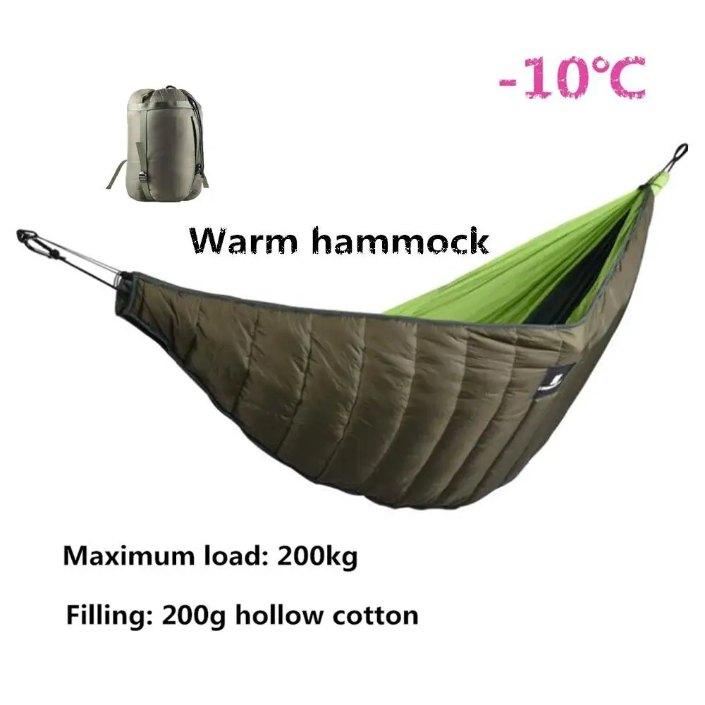 Bolsa de Dormir Quente sob Colcha Cobertor para Acampamento ao ar Mounchain Inverno Quente Hammock Underquilt Mais Livre Caminhadas 7 Mounchain inverno quente saco de dormir hammock