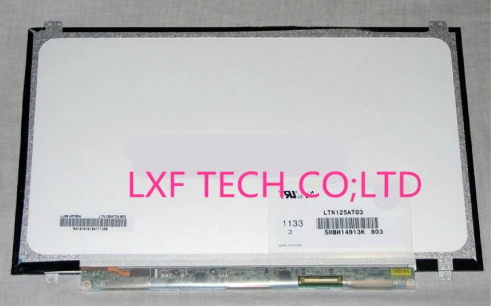 Тест перед отправкой 12 5 &quotWXGA HD Тонкий Ноутбук LED ЖК Матрица экран LTN125AT03 для Samsung