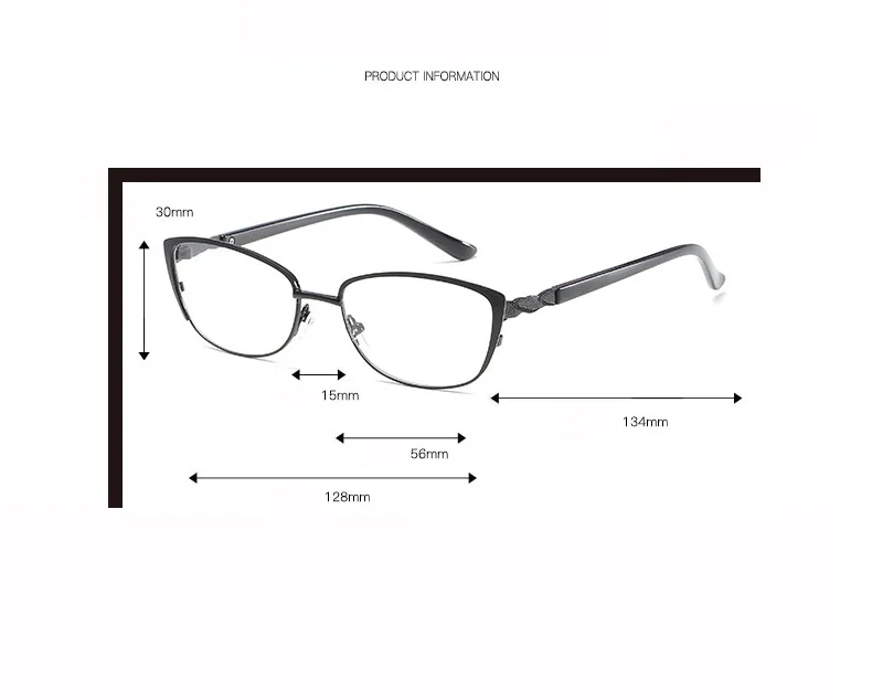 Стеклянные металлические очки с коротким зрением occhiali per lettura oculos brastyle Trousse Maquillage para mujer женские очки presbicia hombre