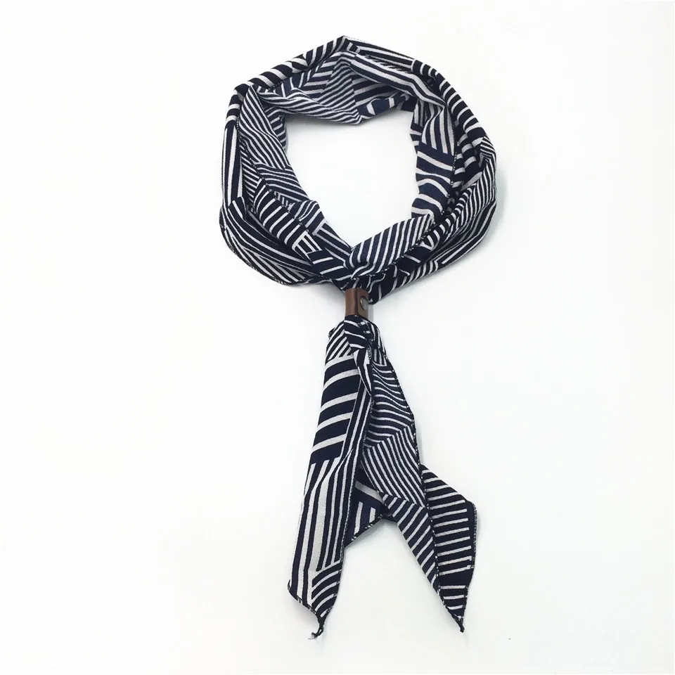 Small Squares Scarf High Quality For Women and Men Chiffon Scarf Unisex Fashion Print Plaid
