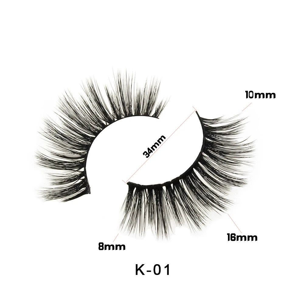Корона ресницы 5 пар натуральные накладные наращивание ресниц 3d из норки