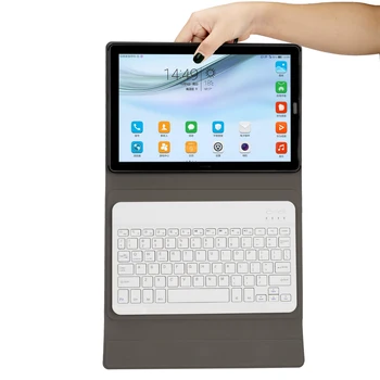 

Wireless Bluetooth Keyboard case For Huawei MediaPad M5 10.8 / M5 10 Pro CMR-AL09 CMR-W09 Ultra Thin PU Stand cover Funda + Flim