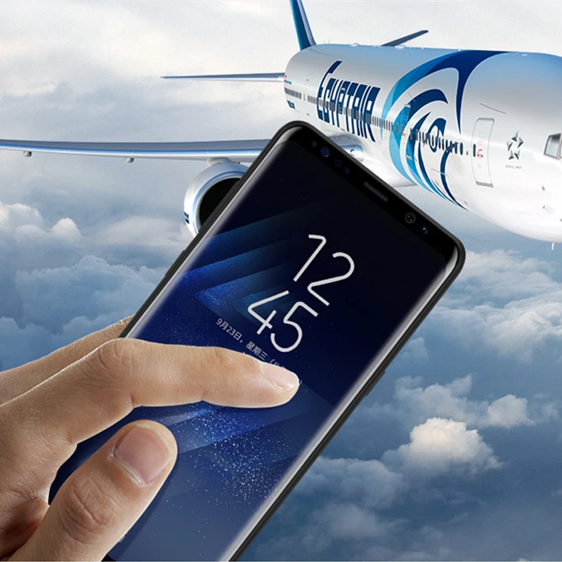 Чехол для аккумулятора samsung Galaxy S8 5000 мА/ч портативный чехол зарядки защитный