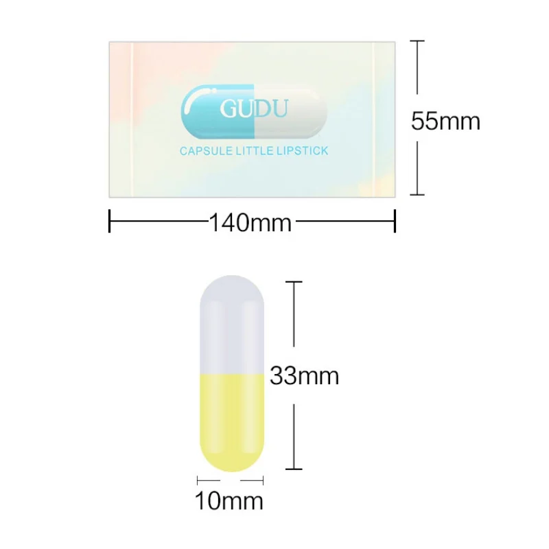 5 шт./компл. капсула маленький набор из помад долговечная Сексуальная губная помада Водонепроницаемая увлажняющая матовая губная помада набор