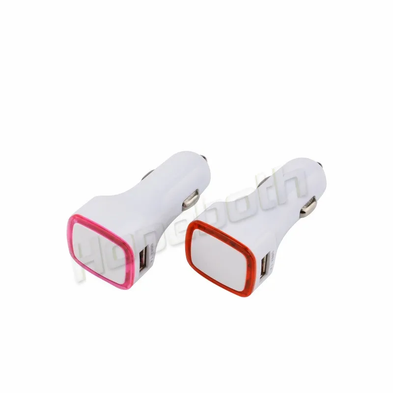 Hopeboth 5 V 1A+ 2.1A двойной зарядное устройство USB адаптер Светодиодный свет универсальный для сотовых телефонов для мобильных телефонов