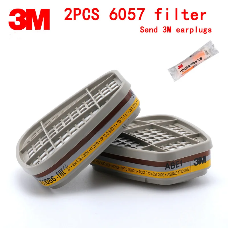 3M 6057 gas mask filter Genuine high quality Hydrogen sulfide Organic vapor gasmaske filter 6000/7000 series of masks filters
3M 6057 gas mask filter Genuine high quality Hydrogen sulfide Organic vapor gasmaske filter 6000/7000 series of masks filters