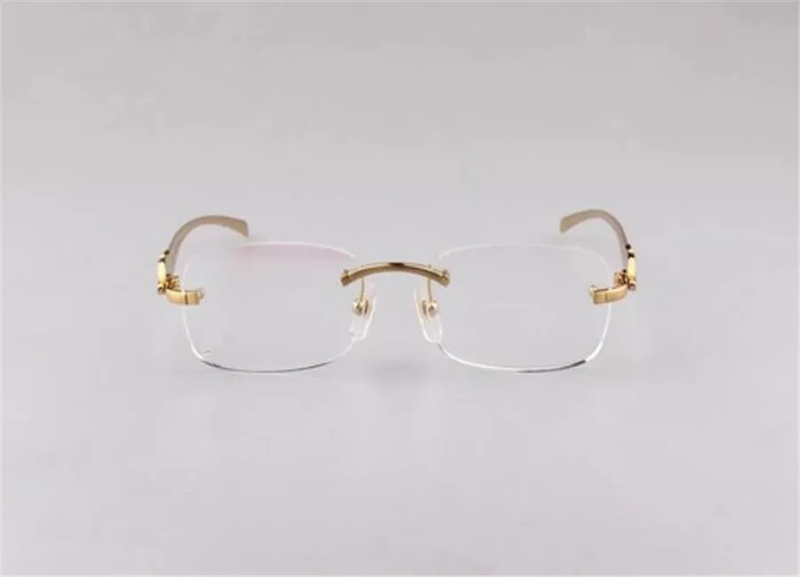 MONGOTEN Ретро без оправы Модные Бизнес сплав близорукость очки Золото Серебро оптические очки Goggle фирменный дизайн рамка для чтения