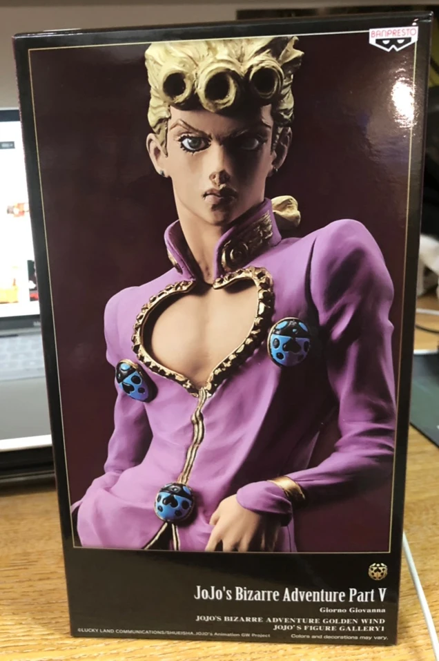 

100% Original Banpresto Golden Wind FIGURE GALLERY 1 Collection Figure - Giorno Giovanna from "JO JO'S BIZARRE ADVENTURE Part 5
