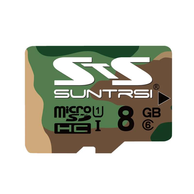 Suntrsi Micro TF карта 16 ГБ 32 ГБ 64 Гб класс 10 Microsd SD карта высокая скорость 128 Гб карта памяти для смартфона - Емкость: 8GB Class 6