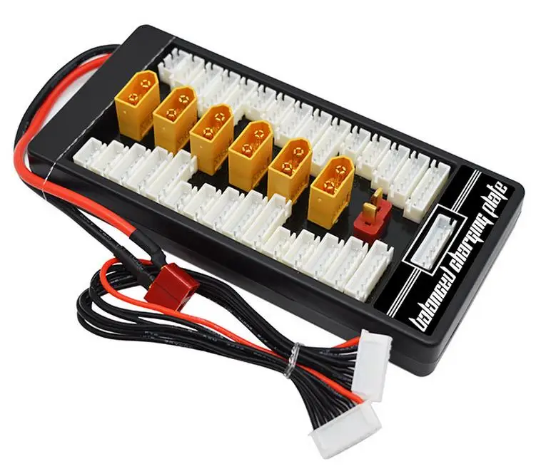 Hihg Quality XT60 Connector 2 6s Parallel Charge Charging Board JST XH