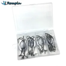Rompin 25 шт./лот с свинцовой колючей рукояткой крючок рыболовный джиг Мягкая приманка рыболовные Крючки приманки мягкий штырь для фиксированной защелки иглы мягкий червь
