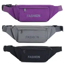 THINKTHENDO Для мужчин Для женщин Холст Fanny Pack Грудь сумка модная сумка на пояс с Multipocket унисекс на молнии сумочка на ремне поясная пакеты