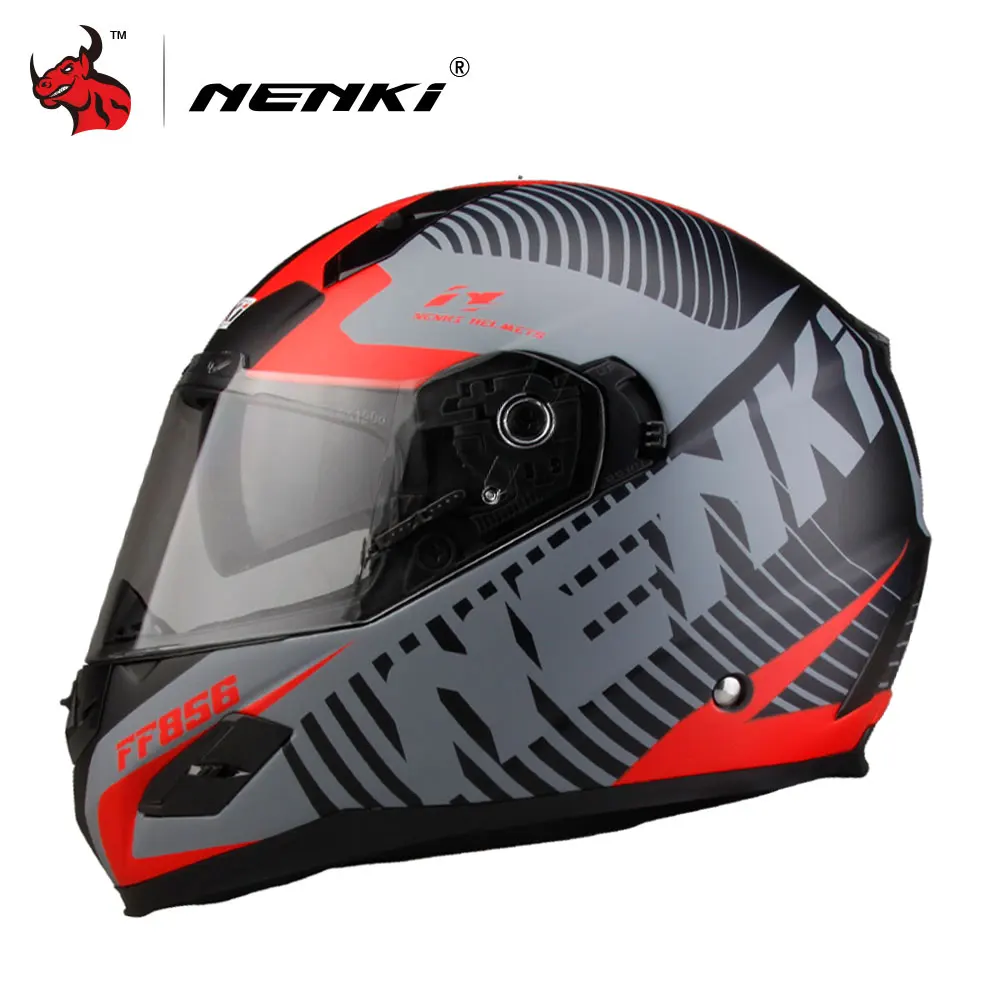 NENKI Motorcycle Helmets Motocross Racing Helmet Motorbike Full Face Helmet Capacete De Moto For Men And Women NENKI Motorcycle Helmets Motocross Racing Helmet Motorbike Full Face Helmet Capacete De Moto For Men And Women
