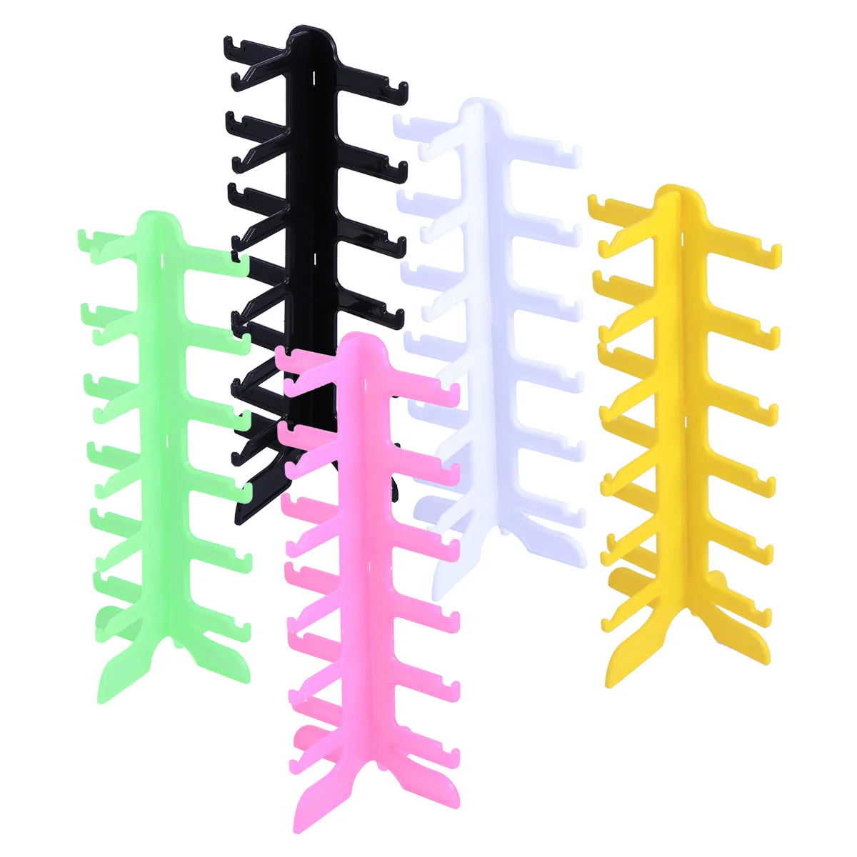 

6 Layers Sunglasses Eyeglass Stand Holder Display Rack Shelf Home Supplies Storage Rack for Multi Pairs Glasses Showcase