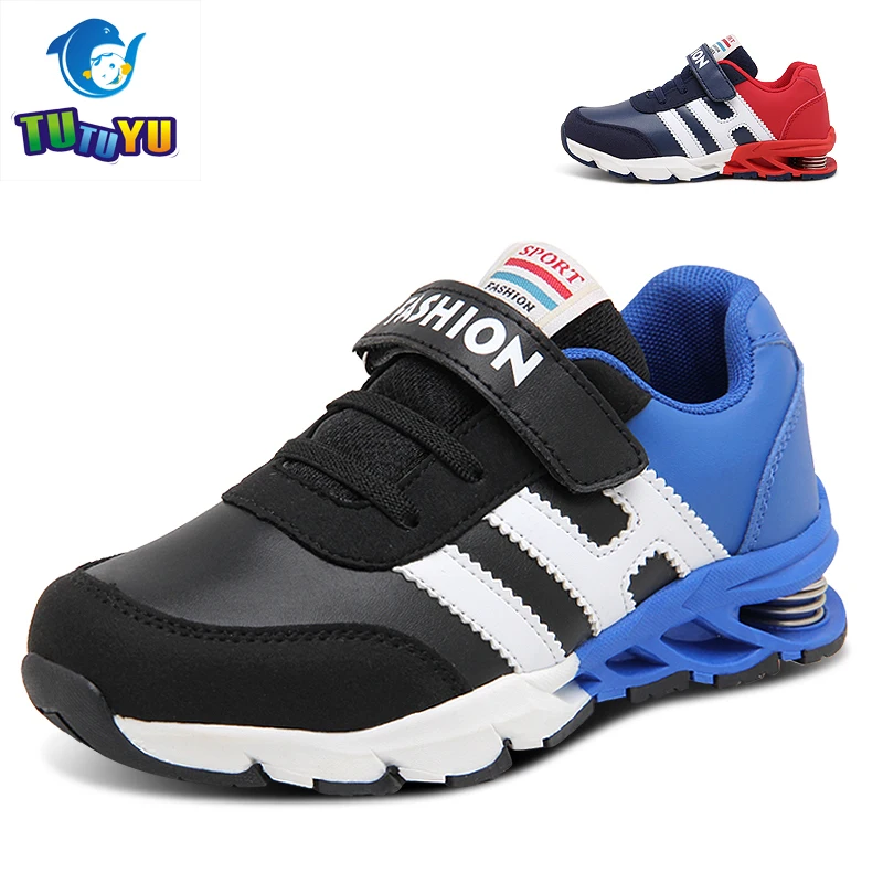 New Design Children Sports Shoes Boys Girls Spring Damping Outsole Slip