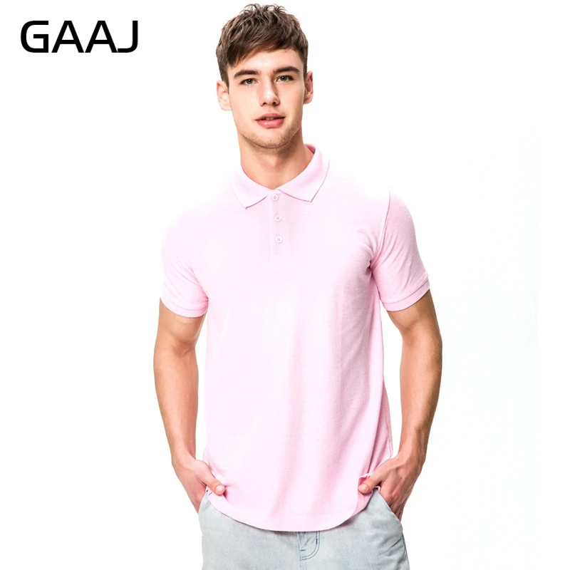 Marca nueva camisa de polo de hombres para los hombres desiger 16 colores rosa azul Marino de los Polos de Los Hombres de Algodón de Manga Corta camisa de ropa de