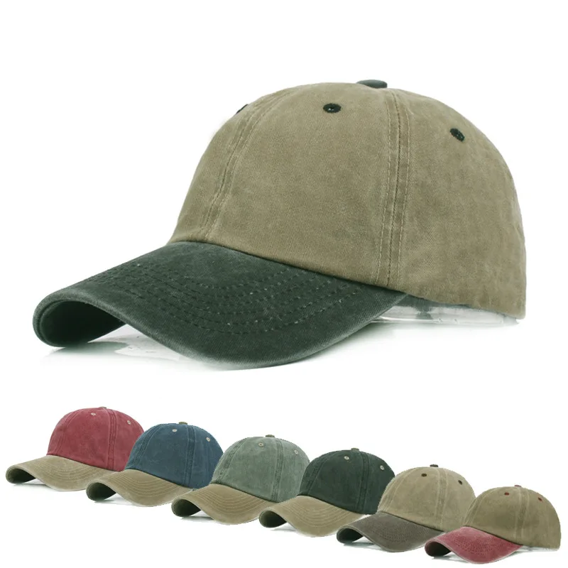 Ручная стирка мыть хлопок Шапки мужские зимние Snapback Кепки s одноцветное Цвет Для