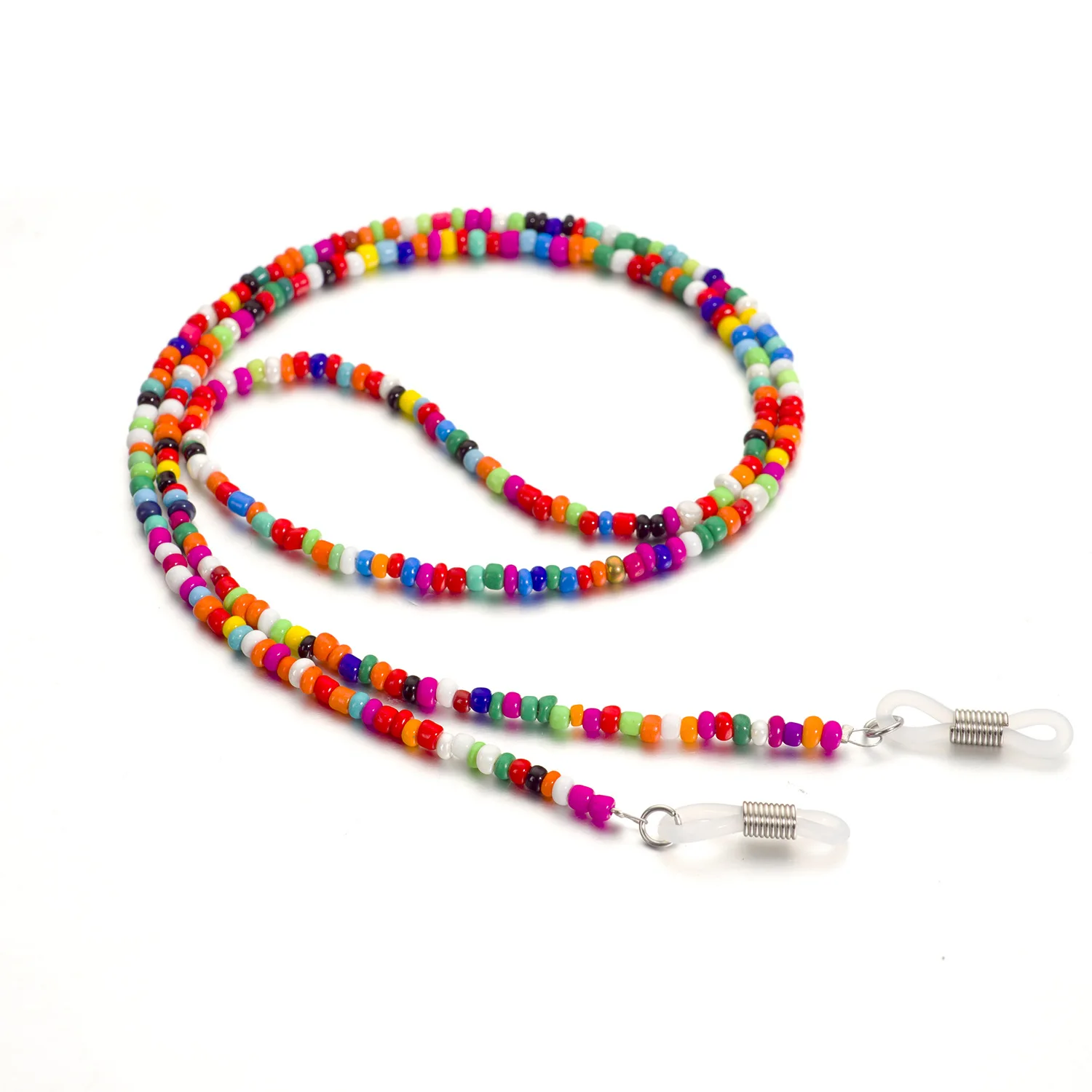 

Womens glass Colored Beaded Eyeglass Chains Hanging Sunglasses Reading Glasses Chain Eyewears Cord Holder neck strap Rope