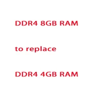 

extra fee for DDR4 8GB RAM instead of DDR4 4GB ram