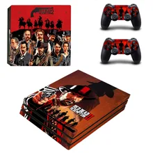 Red Dead Стикеры для Playstation 4 PS4 PRO консоли контроллера виниловые наклейки протектор Play station 4 Pro кожи игры Стикеры s