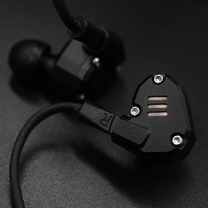 Плотным верхним ворсом KZ ZS6 2DD+ 2BA Гибридный в ухо наушники HIFI монитор DJ наушники для бега наушник KZ ZS5 Pro