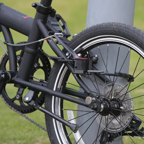 DAHON цинковый сплав ABS велосипедный замок Противоугонный 83 см удлиненный