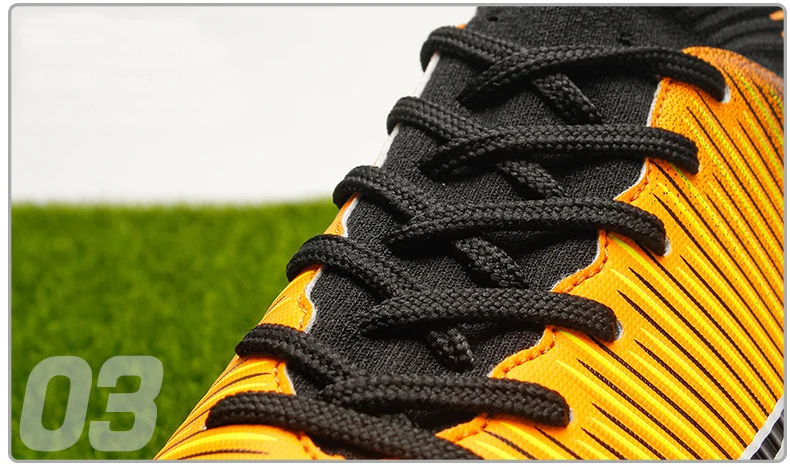 Осень новое поступление Для мужчин Обувь для футбола открытый шипы профессиональные Футбол тренировочные кроссовки мальчиков футбольные