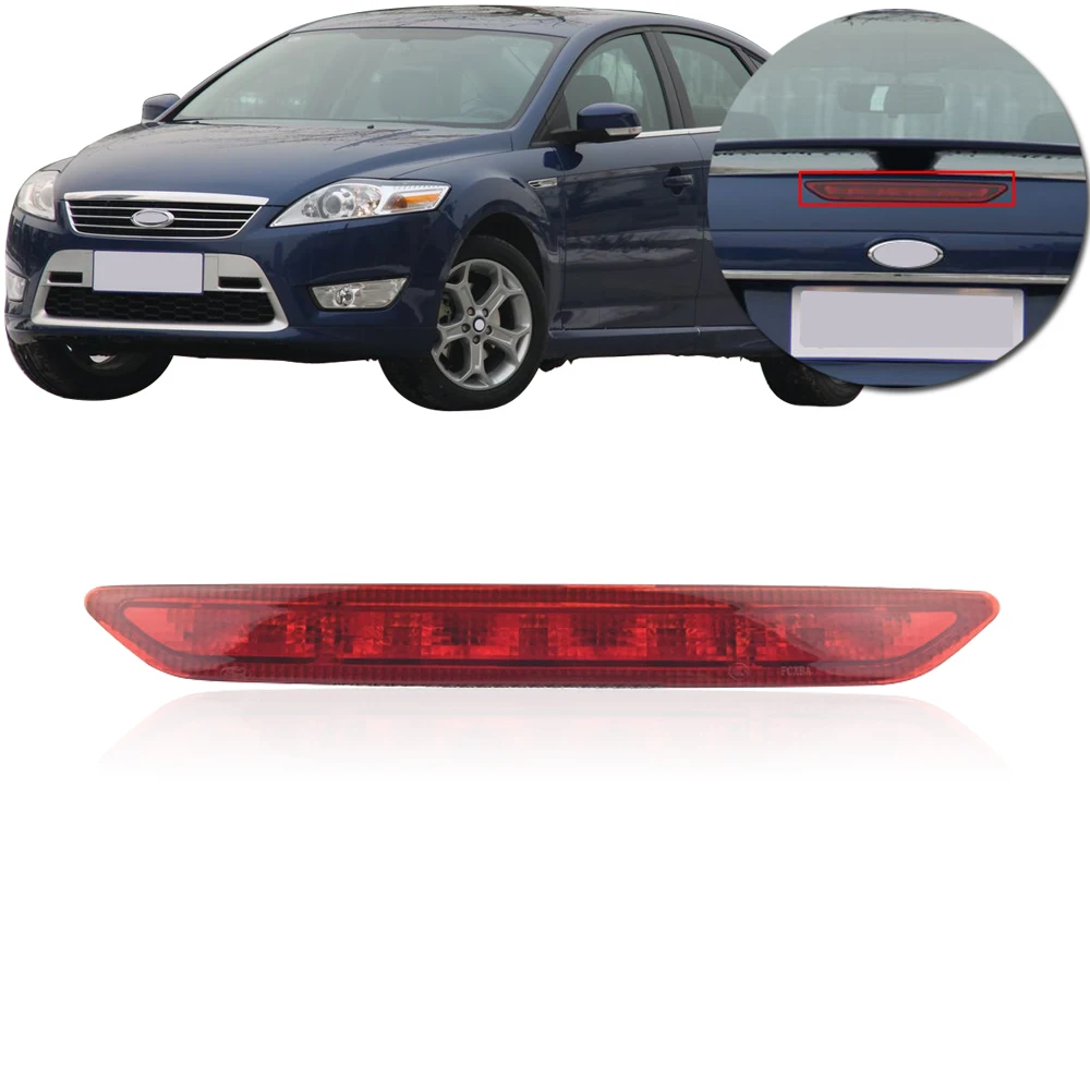 

CAPQX For Mondeo 2008-2010 High Quality Rear Brake Light High Mount Stop Lamp LED 3rd Third Brake Light Rear Window Brake Light