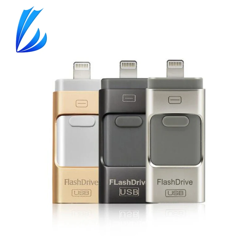 LL TRADER 64 Гб памяти OTG USB флэш-накопитель для iOS iPhone 7 iPad Android PC флеш-накопитель
