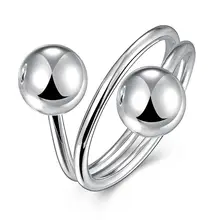 

Finger Adjustable Ring Free Designer Anel Open Ball Fashion Jewelry Accessories Rings for Women Girls Women Ring