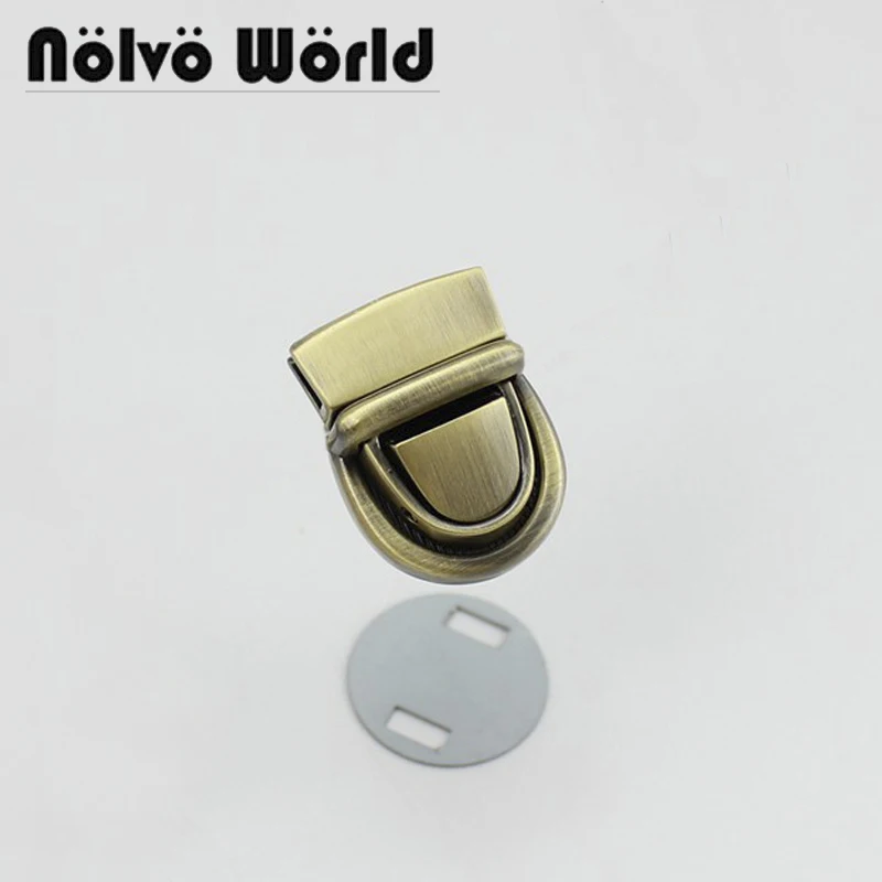 20set 5 colors 30*20mm small trunk lock locks for bags purse sewing in