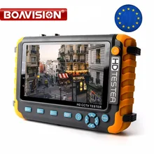 BOAVISION 5 Inch TFT LCD 1080P / 5MP 4 IN 1 TVI AHD CVI Analog CCTV Tester Security Camera Tester Monitor HDMI Input Audio Test
