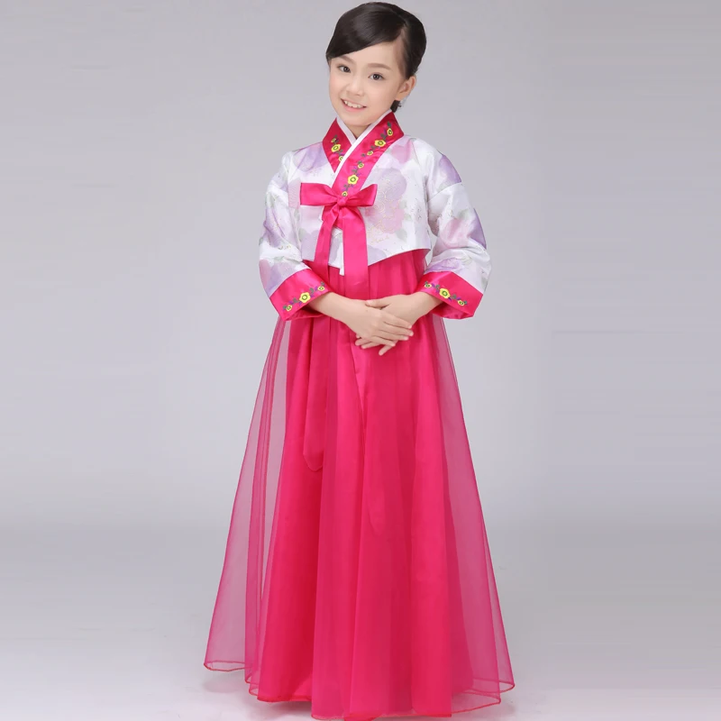 Rushed Top Fashion Polyester Dance Costumes Hmong Clothes Disfraces Rushed Top Fashion Polyester Dance Costumes Hmong Clothes Disfraces Korean National Costume Kids Women In Asia Pacific Islands Clothing From Novelty