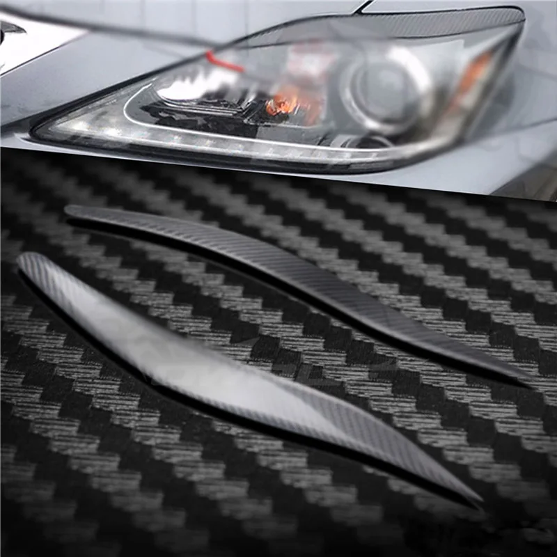 Накладка для фар из углеродного волокна наклейка бровей и век Lexus IS250 IS300 2006