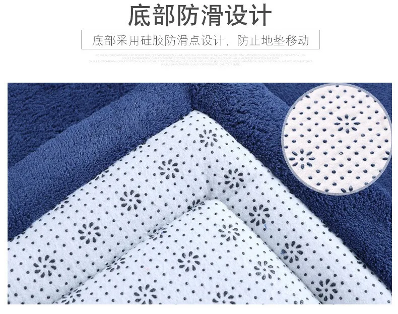 Последний японский стиль утолщение коралловый флис бархатный матрас белый верблюжий матрас кровать матрас гостиная татами Ползания мат