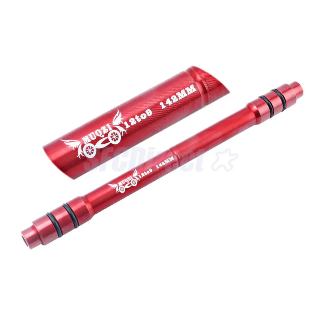 Bike Bicycle 15mm to 9mm and 12 to 9mm Thru Axle Quick Release Hub Conversion Skewer Adapters Front Wheels Adapter