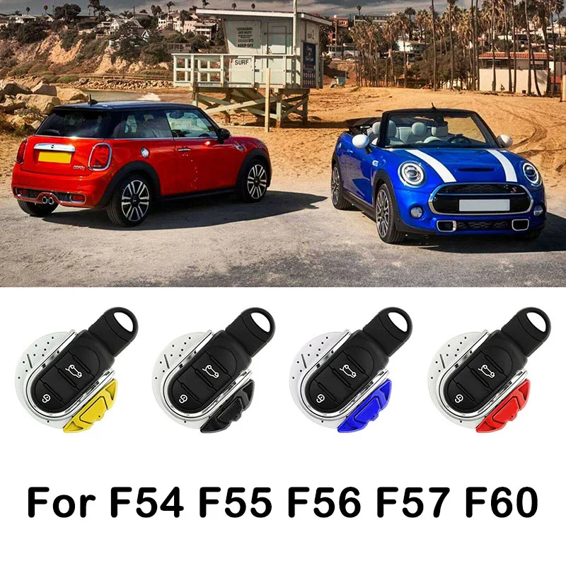 

ABS key chain Car Key Cover Fob case For mini cooper F55 F56 F57 F54 F60 jcw key cover Plastic Material chorme